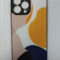 Накладка для i-Phone 13 Pro Max 6.7" пластик разные рисунки