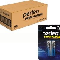 Батарейка алкалиновая Perfeo LR6/2BL PF_3636