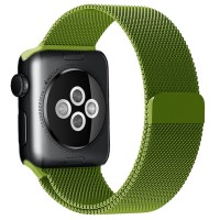 Сменный браслет для Apple Watch 42-44mm Milano №11 болотный