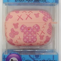 Силиконовый светящийся в темноте чехол для AirPods Pro Luxo Kaws рисунок №31