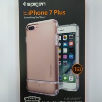 Чехол Spigen для i-Phone 7 Plus Flip Armor, розовое золото (043CS20821)