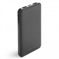 Powerbank Walker WB-410 10000mAh 2.1A 2USB черный