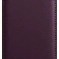 Кожаный чехол-бумажник для карт и визиток с анимацией MagSafe Leather Wallet для i-Phone фиолетовый