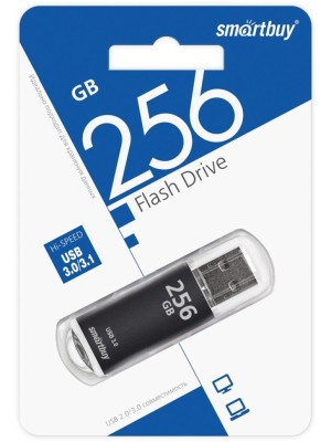 3.0 USB флеш накопитель Smartbuy 256 GB V-Cut Black (SB256GBVC-K3) 3.0 USB флеш накопитель Smartbuy 256 GB V-Cut Black (SB256GBVC-K3)