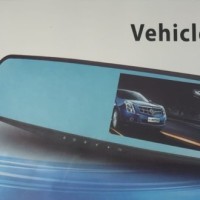 Автомобильный видеорегистратор-зеркало Walker XH208 4.0"/FullHD 1080p черный