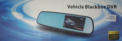 Автомобильный видеорегистратор-зеркало Walker XH208 4.0&quot;/FullHD 1080p черный Автомобильный видеорегистратор-зеркало Walker XH208 4.0"/FullHD 1080p черный