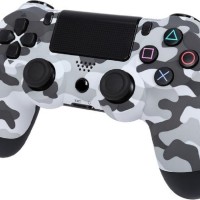 Bluetooth-контроллер для Playstation 4 хаки серый