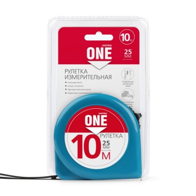 Рулетка измерительная Smartbuy One Tools 10м х 25мм Рулетка измерительная Smartbuy One Tools 10м х 25мм