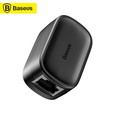 Сетевой соединительный адаптер для кабеля RJ45 Baseus (PCYCX-01) черный Сетевой соединительный адаптер для кабеля RJ45 Baseus (PCYCX-01) черный