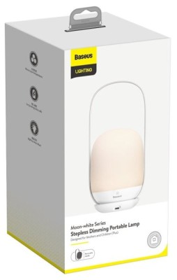 Ночник Baseus Moon-white Series Portable Lamp (DGYB-A02) Ночник Baseus Moon-white Series Portable Lamp (DGYB-A02)