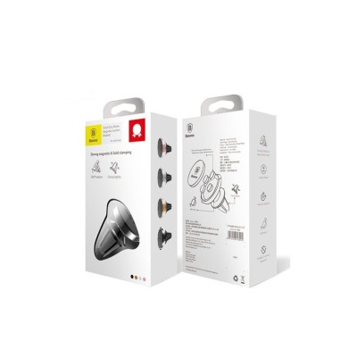 Держатель в автомобиль в воздуховод магнитный Baseus Small Ears Magnetic (SUER-A01) черный Держатель в автомобиль в воздуховод магнитный Baseus Small Ears Magnetic (SUER-A01) черный