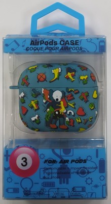 Силиконовый светящийся в темноте чехол для AirPods 3 Luxo Kaws рисунок №15 Силиконовый светящийся в темноте чехол для AirPods 3 Luxo Kaws рисунок №15