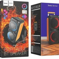 Bluetooth колонка Hoco DS42 Plus c 2-мя микрофонами BT5.0/3600mAh/2ч черная