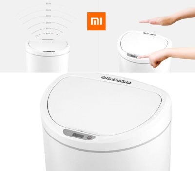 Умное мусорное ведро Xiaomi Ninestars STC 10л ) белое Умное мусорное ведро Xiaomi Ninestars Sensor Trash Can 10л (DZT-10-29S) белое