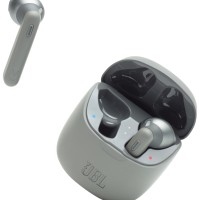 Беспроводные наушники TWS JBL TUNE 225TWS, Bluetooth, серо-оранжевый (JBLT225TWSGHOSTORG)