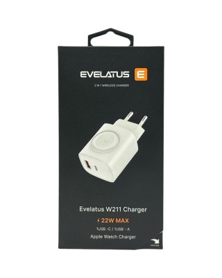Сетевое зар. устр. Evelatus W211 1USB/1C 20W белое Беспроводное зарядное устройство Evelatus 2 в 1.
Сетевое зар. устр. Evelatus W211 1USB/1C 20W.
Выходная мощность
22 Вт Макс.
Вход
110–240 В~50/60 Гц 0,6 А
Беспроводная связь
5В-0,4А
USB-C
5В-3А, 9В-2,22А, 12В-1,67А
USB-А
5В-3А, 9В-2А, 12В-1,5А
USB-А+USB-С
15 Вт Макс.
USB-C+USB-A+беспроводной
15 Вт+2 Вт 17 Вт Макс.
USB-C + беспроводной
20 Вт (5 В–3 А, 9 В–2,22 А, 12 В–1,67 А) +2 Вт (5 В=0,4 А) Макс. 22 Вт
USB-A+Беспроводной
18 Вт (5 В-3 А, 9 В-2 А, 12 В-1,5 А+2 Вт (5 В-0,4 А) Макс. 20 Вт.
Цвет
Белый.