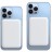 Внешний аккумулятор Nobrand для Apple, MagSafe Battery-Pack для iPhone 12/13/14, белый
