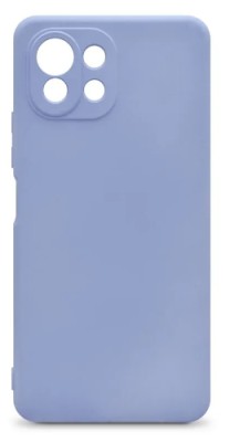 Накладка для Xiaomi Mi 11 Lite Silicone cover без логотипа лаванда Накладка для Xiaomi Mi 11 Lite Silicone cover без логотипа лаванда