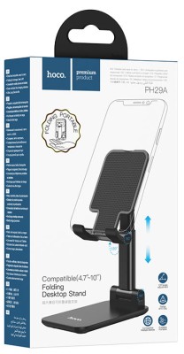 Держатель-подставка для телефона Hoco PH29A черный Держатель-подставка для телефона Hoco PH29A черный