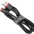 Usb Кабель-зарядка Lightning Baseus Cafule 1м (CALKLF-B19) черно-красный