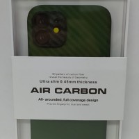 Накладка для i-Phone 12 K-Doo Air Carbon пластик зеленая