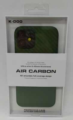Накладка для i-Phone 12 K-Doo Air Carbon пластик зеленая Накладка для i-Phone 12 K-Doo Air Carbon пластик зеленая