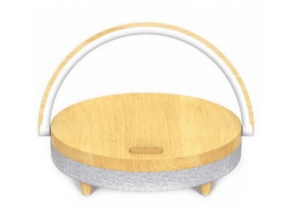 Bluetooth колонка Xiaomi с беспроводной зарядкой Ezvalo Music Desk Lamp LYYD01 Wood pattern Bluetooth колонка Xiaomi с беспроводной зарядкой Ezvalo Music Desk Lamp LYYD01 Wood pattern