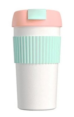 Термокружка Kiss Kiss Fish Rainbow 490ml розово-мятный Термокружка Kiss Kiss Fish Rainbow 490ml розово-мятный