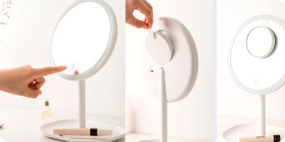 Зеркало для макияжа Xiaomi Jordan &amp; Judy LED Makeup Mirror (NV529) белое Зеркало для макияжа Xiaomi Jordan & Judy LED Makeup Mirror (NV529) белое
