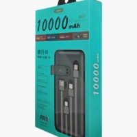 Powerbank Maimi Mi7 10000mAh 2.1A 4USB черный