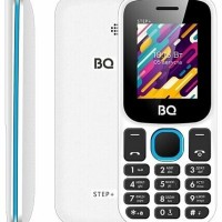 Мобильный телефон BQ Step+ (BQ-1848) бело-синий