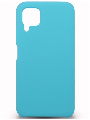 Накладка для Huawei P40 Lite/Nova 7i/Nova 6SE Silicone cover голубая Накладка для Huawei P40 Lite/Nova 7i/Nova 6SE Silicone cover голубая