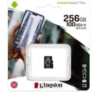 micro SDXC карта памяти Kingston 256GB Class10 UHS-I Canvas Select Plus без адапт.(SDCS2/256GBSP)