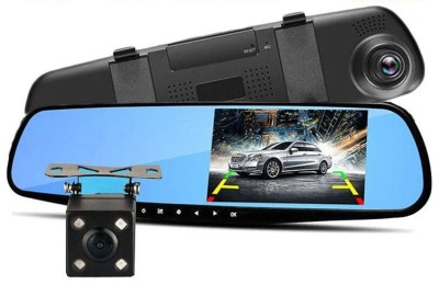 Автомобильный видеорегистратор-зеркало Walker XH208 3.5&quot;/FullHD 1080p черный Автомобильный видеорегистратор-зеркало Walker XH208 3.5"/FullHD 1080p черный
