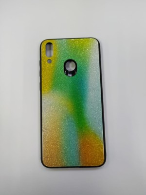Накладка для Huawei Honor 8C силикон со стеклом блестящая Накладка для Huawei Honor 8C силикон со стеклом блестящая