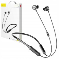 Мобильная Bluetooth-гарнитура Baseus SIMU S15 ANC V4.2 (NGS15-01) чёрная