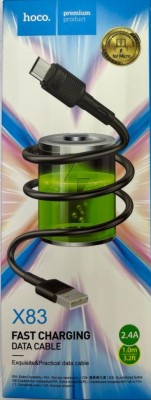 Usb Кабель-зарядка Micro Hoco X83 1м черный Usb Кабель-зарядка Micro Hoco X83 1м черный