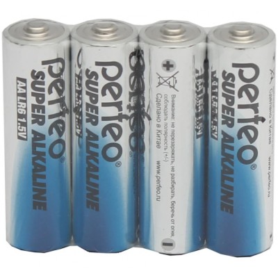 Батарейка алкалиновая Perfeo AA/LR6/4SH PF_3639 Батарейка алкалиновая Perfeo AA/LR6/4SH PF_3639