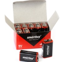 Батарейка солевая крона Smartbuy 6F22/1S (10/400)  (SBBZ-9V01S)