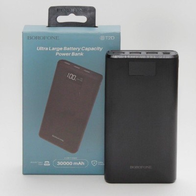 Powerbank Borofone BT2D 30000mAh 3USB черный Powerbank Borofone BT2D 30000mAh 3USB черный