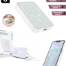 Powerbank с беспроводной зарядкой MagSafe Borofone BJ Plus 10000mAh Type-C белый