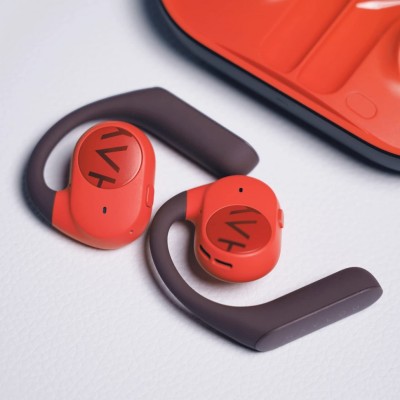 Наушники беспроводные Bluetooth Haylou OW01 Purfree красно-черные Наушники беспроводные Bluetooth Haylou OW01 Purfree красно-черные