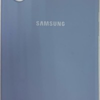 Накладка для Samsung Galaxy Note 10+ Silicone cover голубая