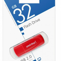 USB флеш накопитель Smartbuy 32GB Scout (SB032GB2SCR) красный