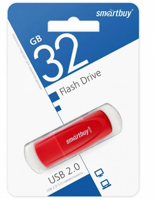 USB флеш накопитель Smartbuy 32GB Scout (SB032GB2SCR) красный USB флеш накопитель Smartbuy 32GB Scout (SB032GB2SCR) красный
