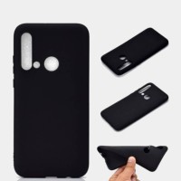 Чехол-накладка для Huawei P20 lite/Nova 5i силикон матовый чёрный