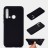 Чехол-накладка для Huawei P20 lite/Nova 5i силикон матовый чёрный