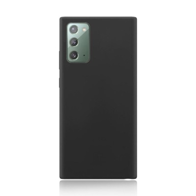 Чехол-накладка для Samsung Galaxy Note 20 силикон матовый чёрный Чехол-накладка для Samsung Galaxy Note 20 силикон матовый чёрный