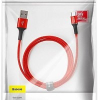 Usb Кабель-зарядка Micro Baseus Cafule 0.5м (CAMGH-A09) красный