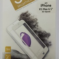Защитное стекло для i-Phone 11 Pro Max/XS Max 6.5" Smartbuy олеофобное чёрное